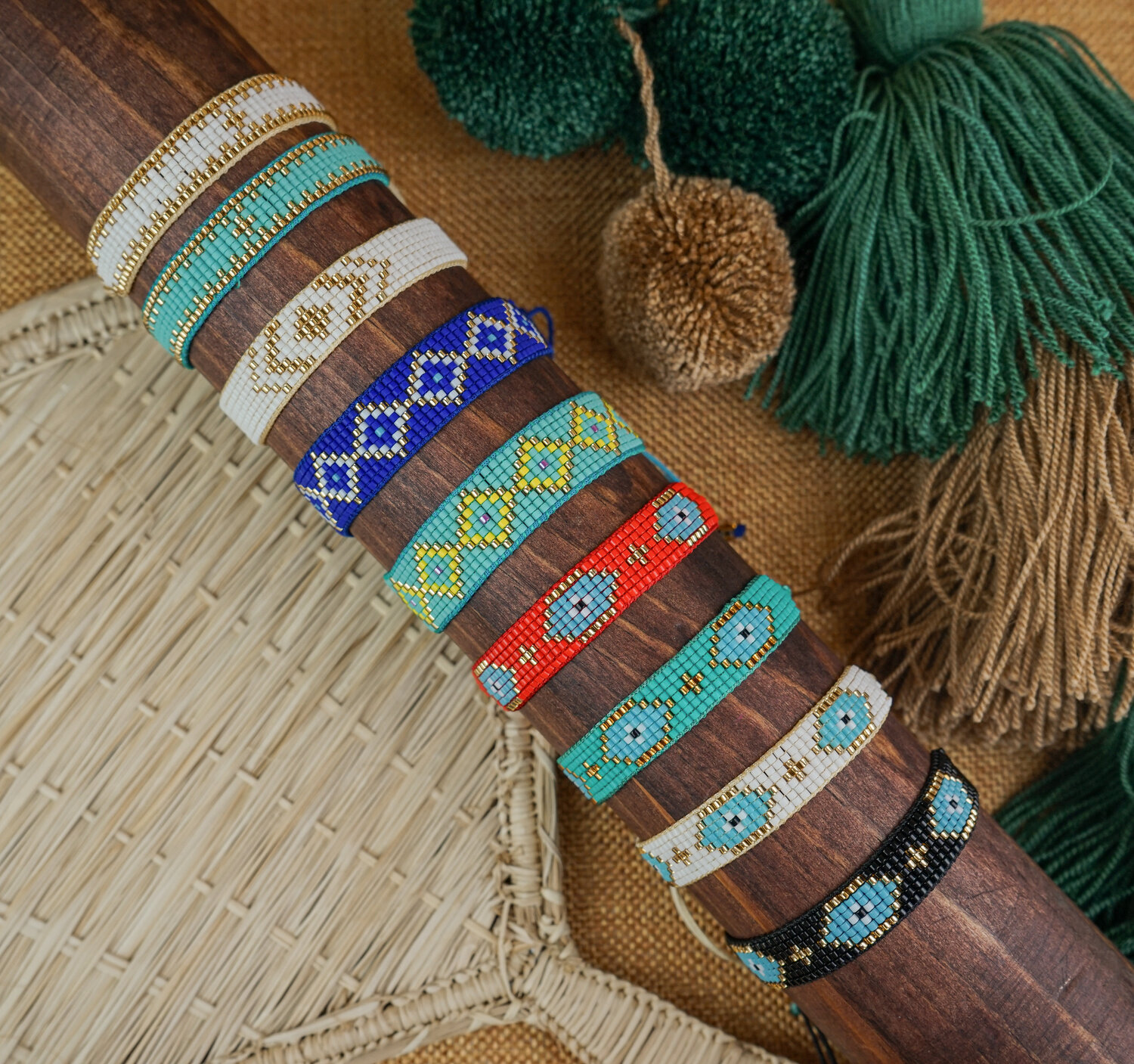 Small Beaded Bracelets — Primavera Andina